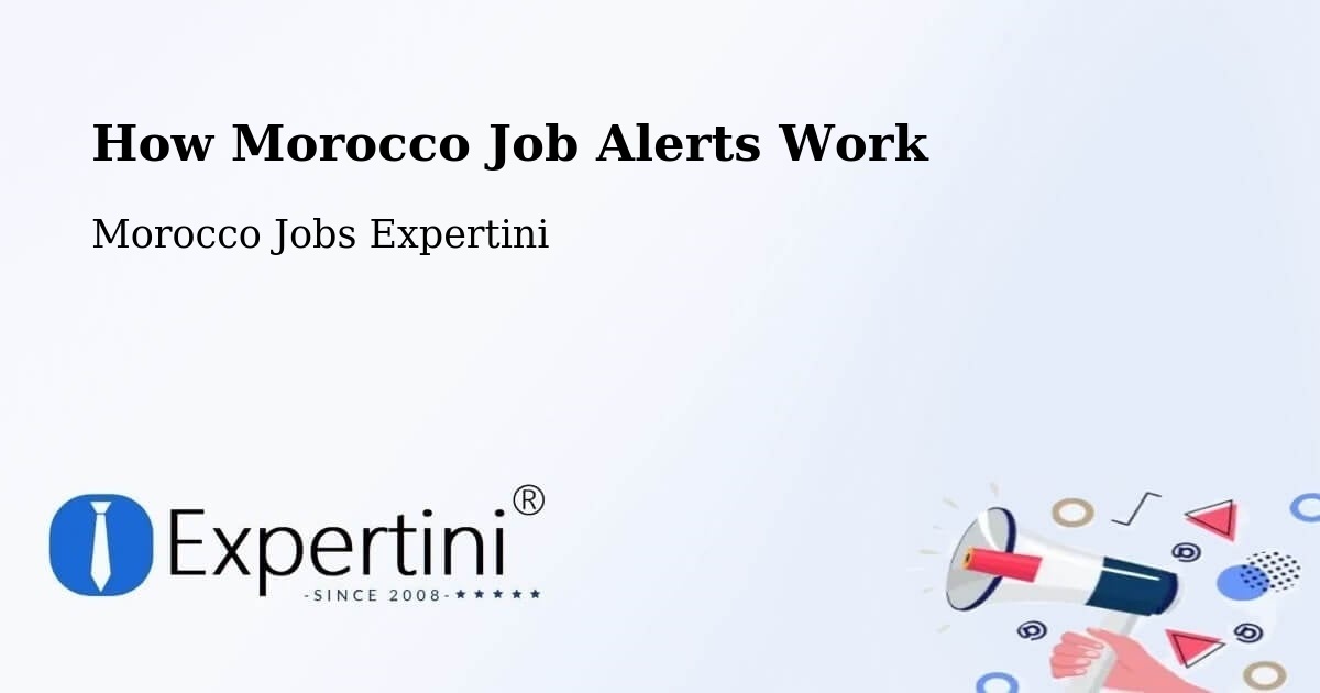 How Morocco Job Alerts Work - Morocco Jobs Expertini